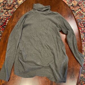 Old Navy Maternity Charcoal Turtleneck Sweater